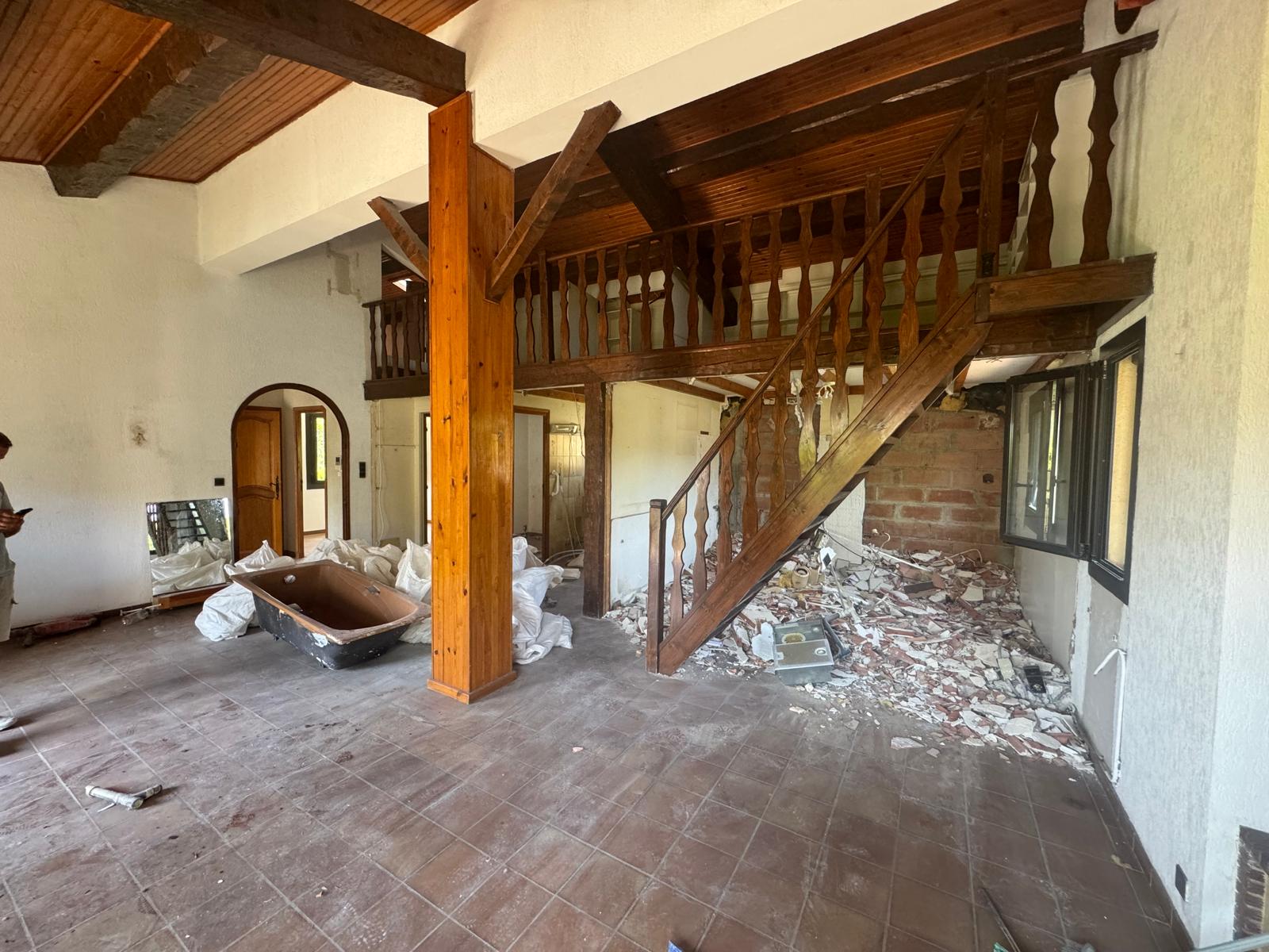 Avant rénovation intérieure – maison ancienne état d'origine